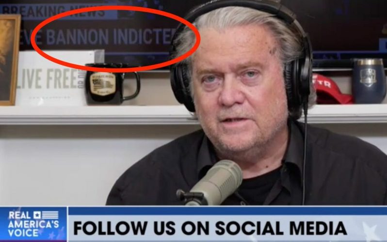 Steve Bannon Indicted