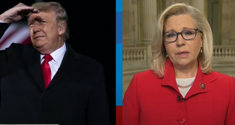 Trump watched TV Jan 6th Liz Cheney Says