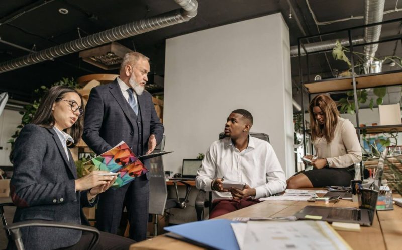 working-in-office-fax