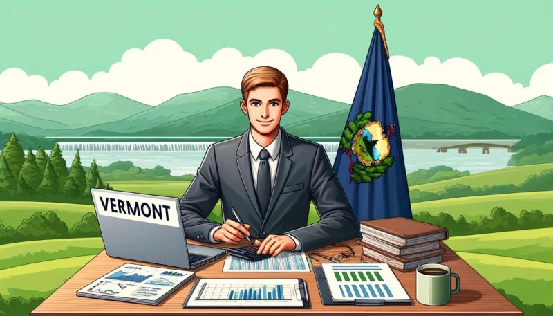 business-person-planning-financial-requirement-vermont-LLC