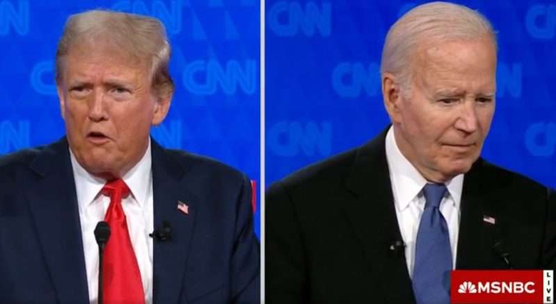 In a highly anticipated first debate of the 2024 presidential election, President Joe Biden and former President Donald Trump faced off, providing a stark contrast in both style and substance.