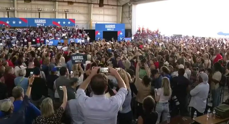 Where is Donald Trump? So far this week he has been off the campaign trail and playing golf. He sent his weirdo VP selection JD Vance out to tail the Harris campaign from city to city like a stalker but it has not worked, and in fact has caused some cringe worthy moments for Vance.