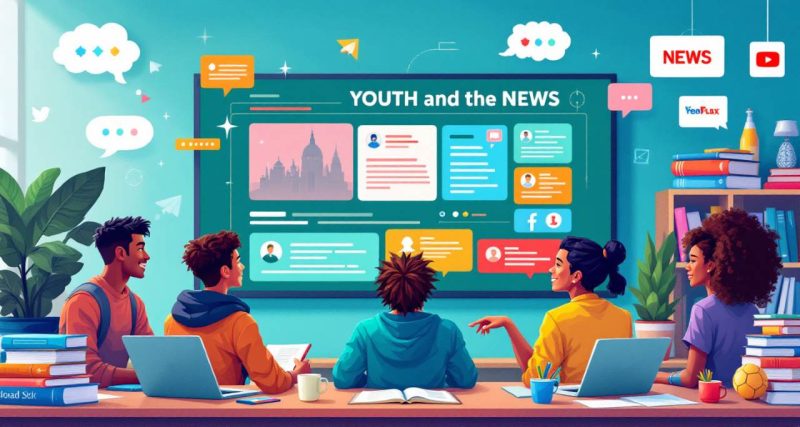 students and the news
