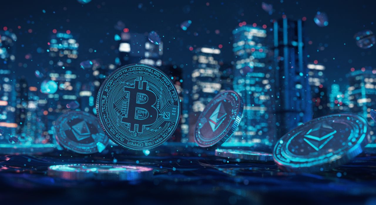 High End HD marketing image for: Crypto Is Thriving Amid Economic Uncertainty