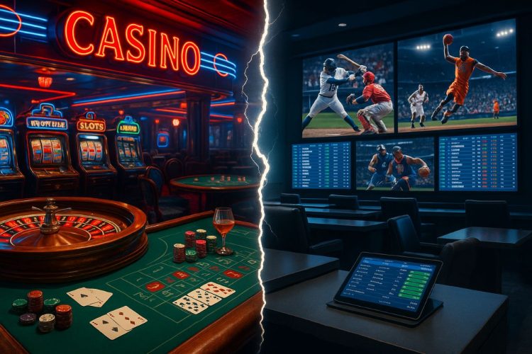 sportsbook vs casino
