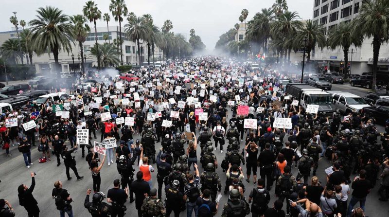 la protests