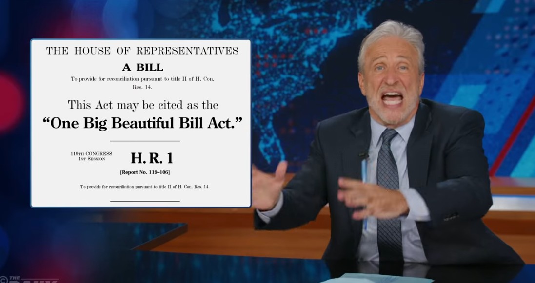 big beautiful bill on jon stewart