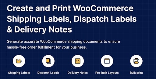 WooCommerce Shipping Label