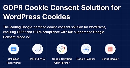 GDPR Cookie Consent Plugin