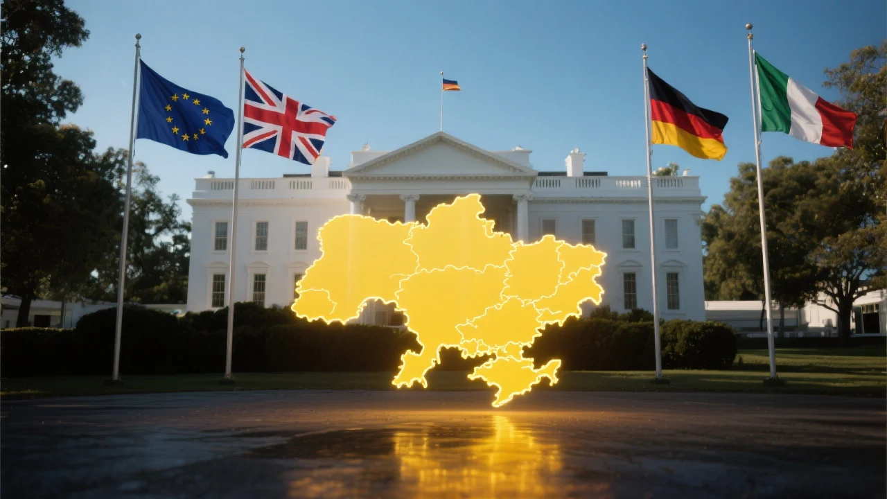 Zelensky Brings a European Phalanx to the White House as Trump Meeting Looms