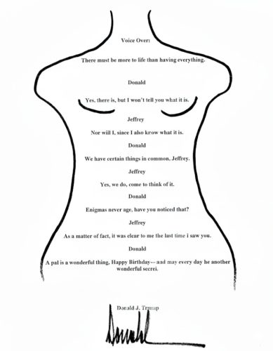 House Democrats Publish Lewd Trump Birthday Note to Jeffrey Epstein: Scandal and Political Fallout