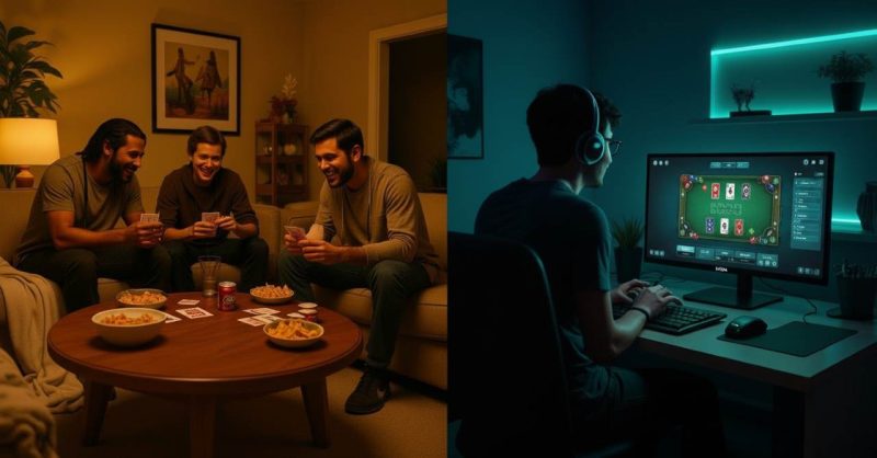 cards in person or online