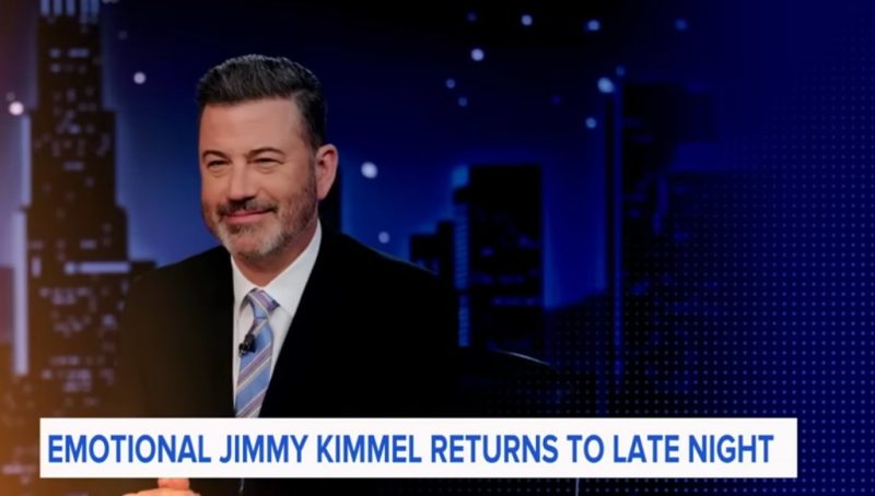 jimmy kimmel live returns