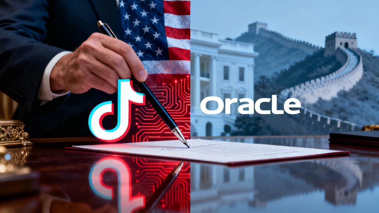 tik tok goes to oracle and trumps pals