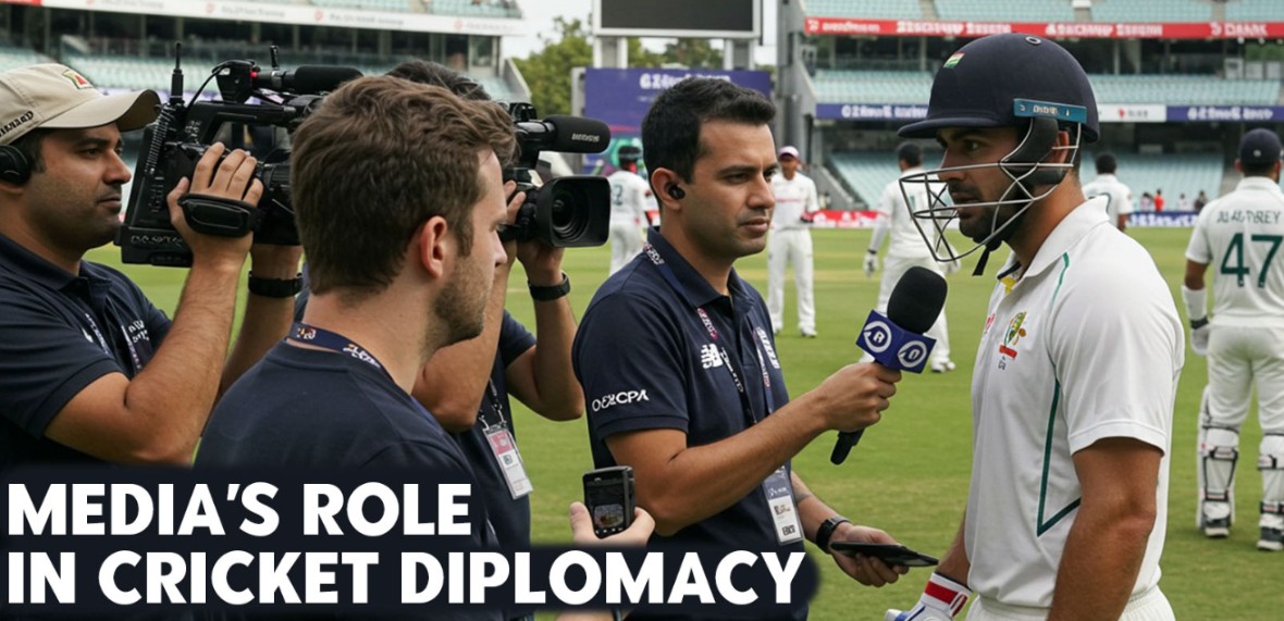 the media's role in cricket diplomacy