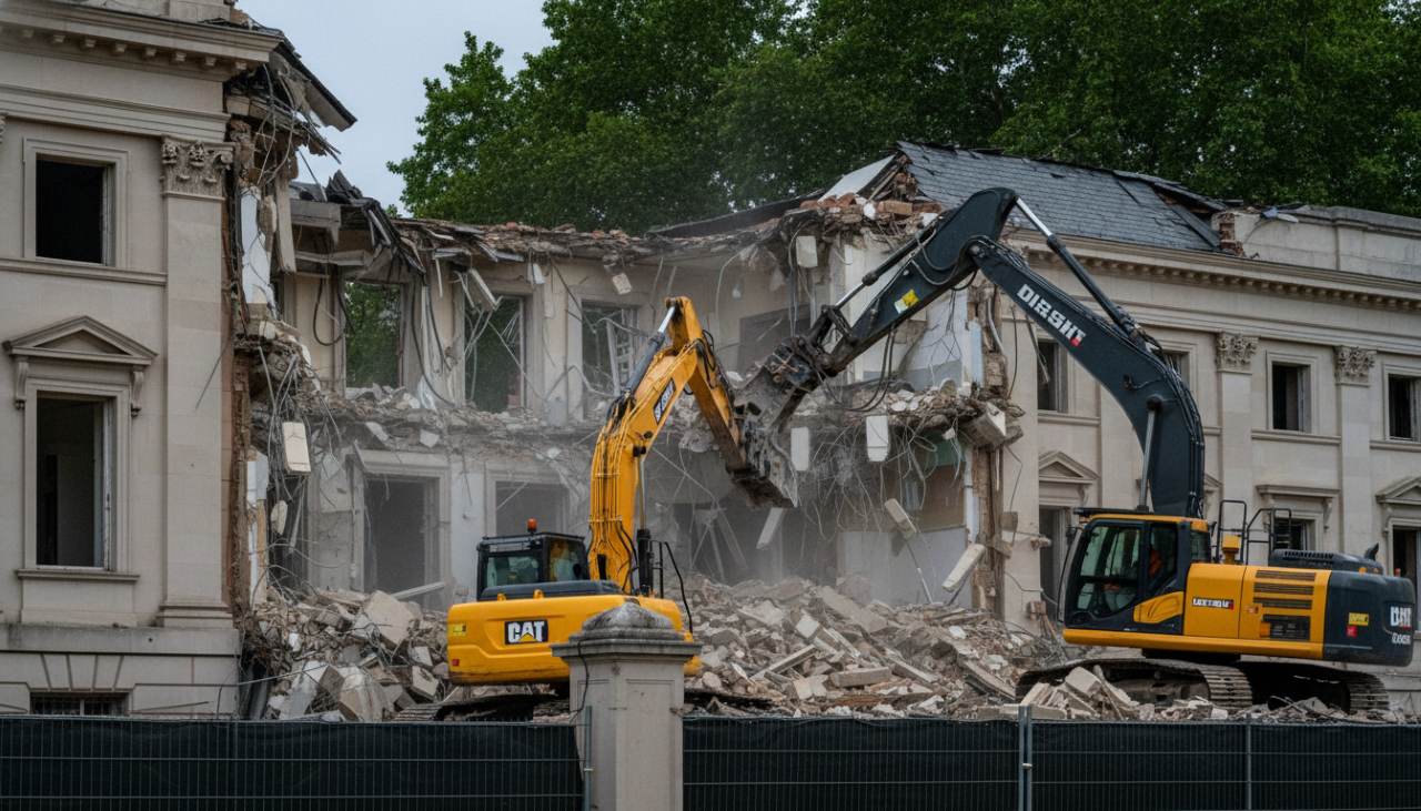white house demolition