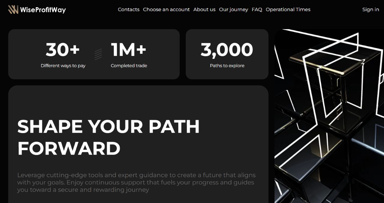 WiseProfitWay.com reviews - Support