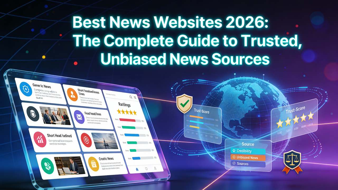 Best News Websites 2026 The Complete Guide to Trusted Unbiased News Sources