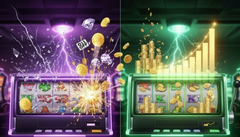 For many online casino players, finding the perfect slot can feel like a long-winded hunt. Some believe the ideal setup to be obvious: high volatility paired with a high RTP, which, on paper, suggests a low house edge and the chance of sizable payouts due to the low-hit frequency. 