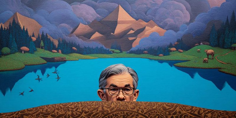 jay powell rate cut art Andy Warhol