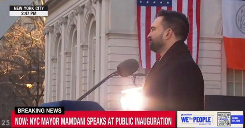 MAMDANI sworn in as New York Mayor