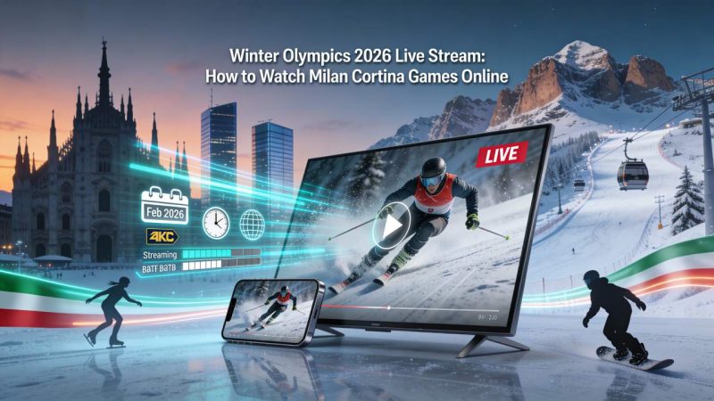Winter Olympics 2026 Live Stream How to Watch Milan Cortina Games Online