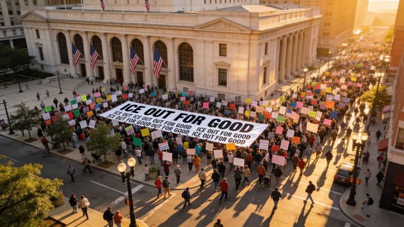 ice out for good protests