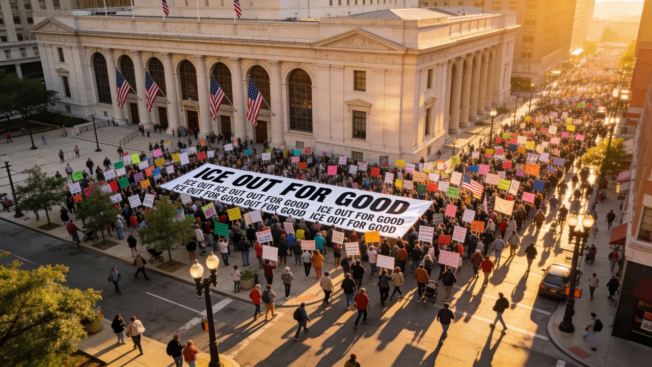 ice out for good protests