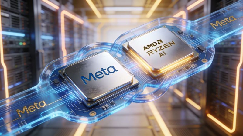 Meta Bets $100 Billion on AMD in Landmark AI Chip Partnership