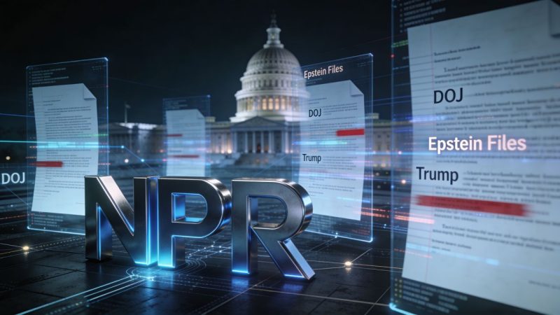 The Justice Department has been quietly removing and withholding documents from the public Epstein files database that contain sexual abuse allegations against President Donald Trump, according to an NPR investigation published Tuesday.