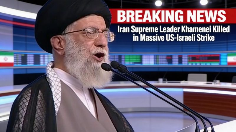 REAKING NEWS Israeli Sources Iran Supreme Leader Khamenei Killed in Massive US-Israeli Strike