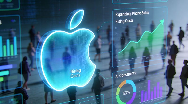 Apple Navigates Rising Costs and AI Constraints While Expanding iPhone Sales