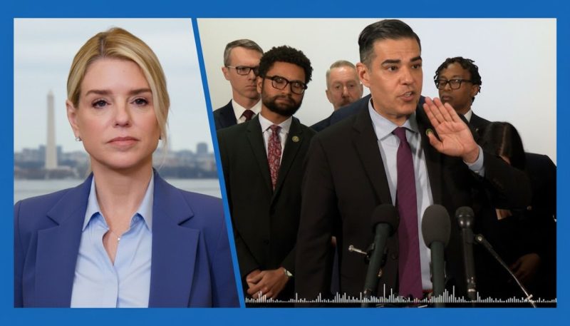 bondi lies about epstein files