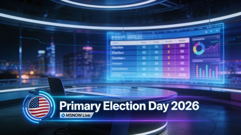primary day 2026 msnow live